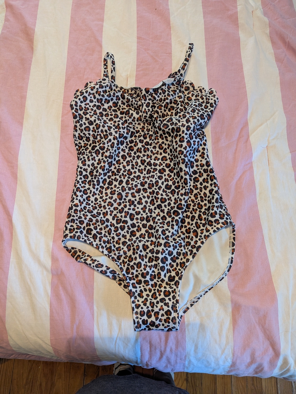 art class Leopard Print One-Piece Swimsuit - Brown/Black
